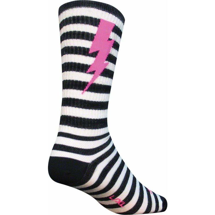 SockGuy Wool Lightning Cycling Socks - 8 inch