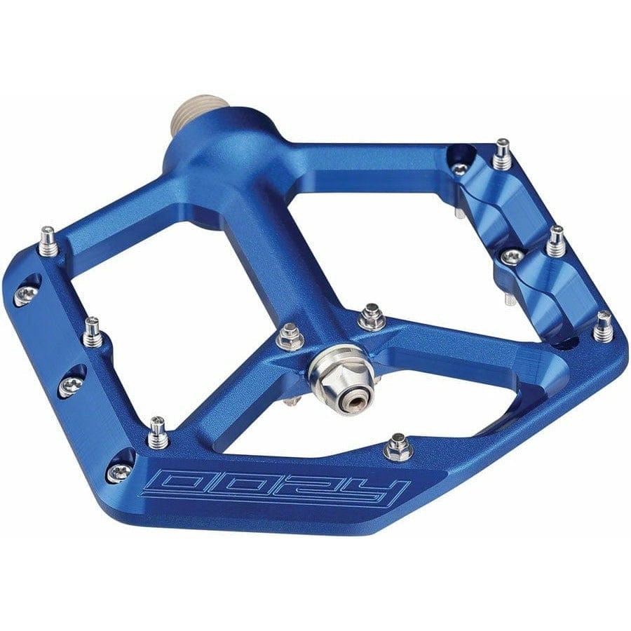 Spank Oozy Reboot Mountain Bike Pedals, Blue – Bicycle Warehouse