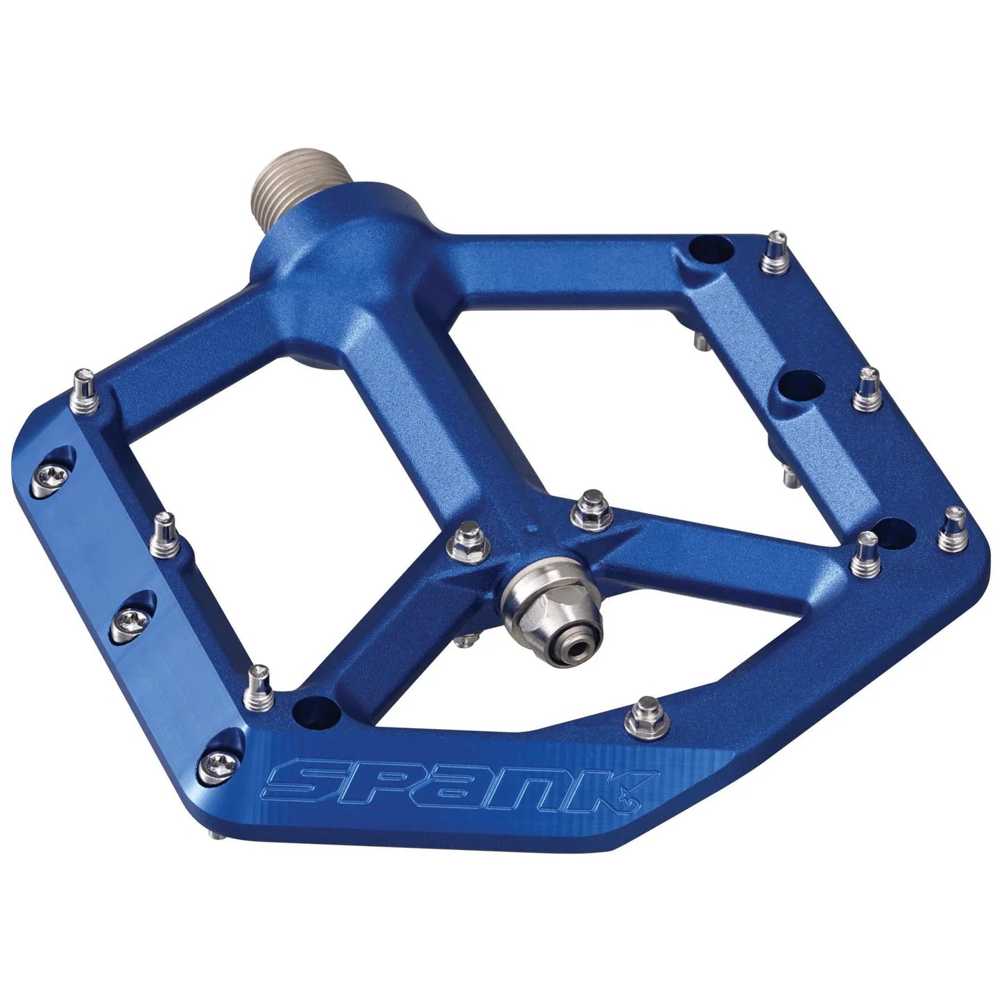 Spank Spike Reboot Platform Bike Pedals - Blue