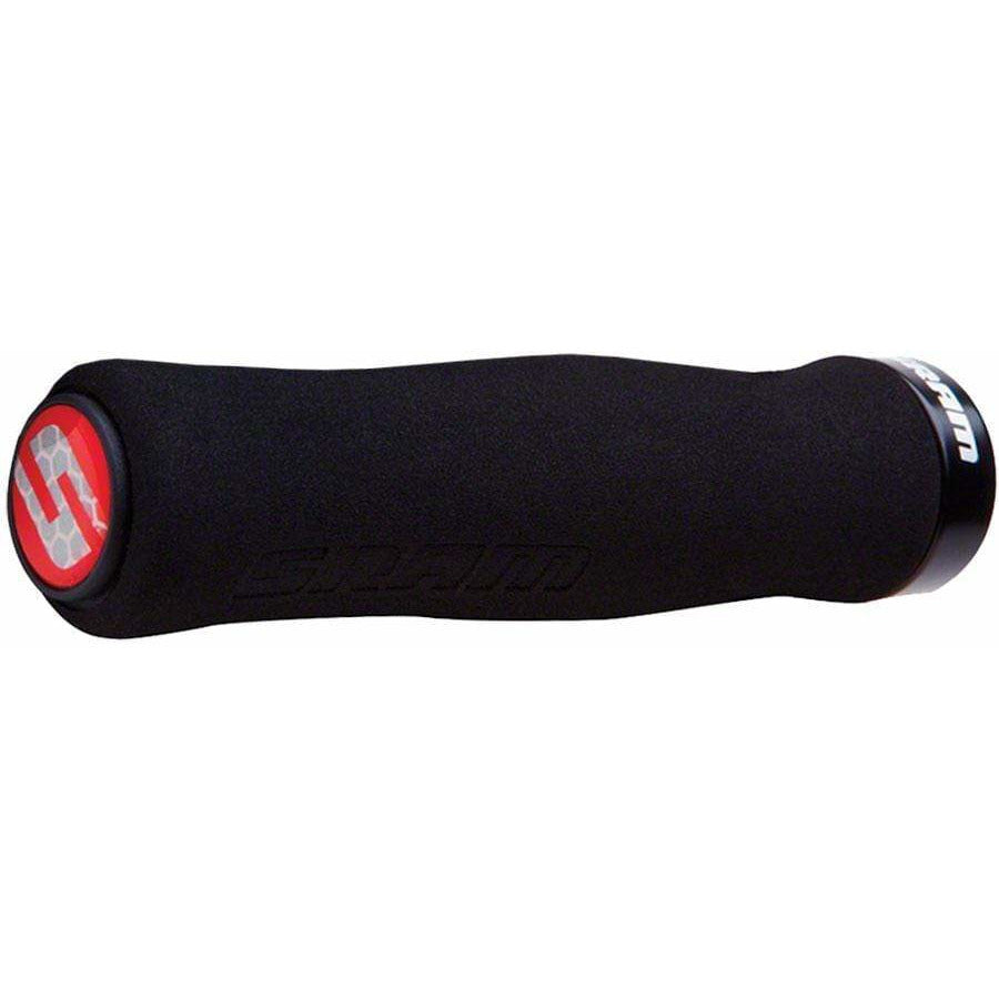 SRAM Foam Contour Bike Handlebar Grips - Black, Lock-On