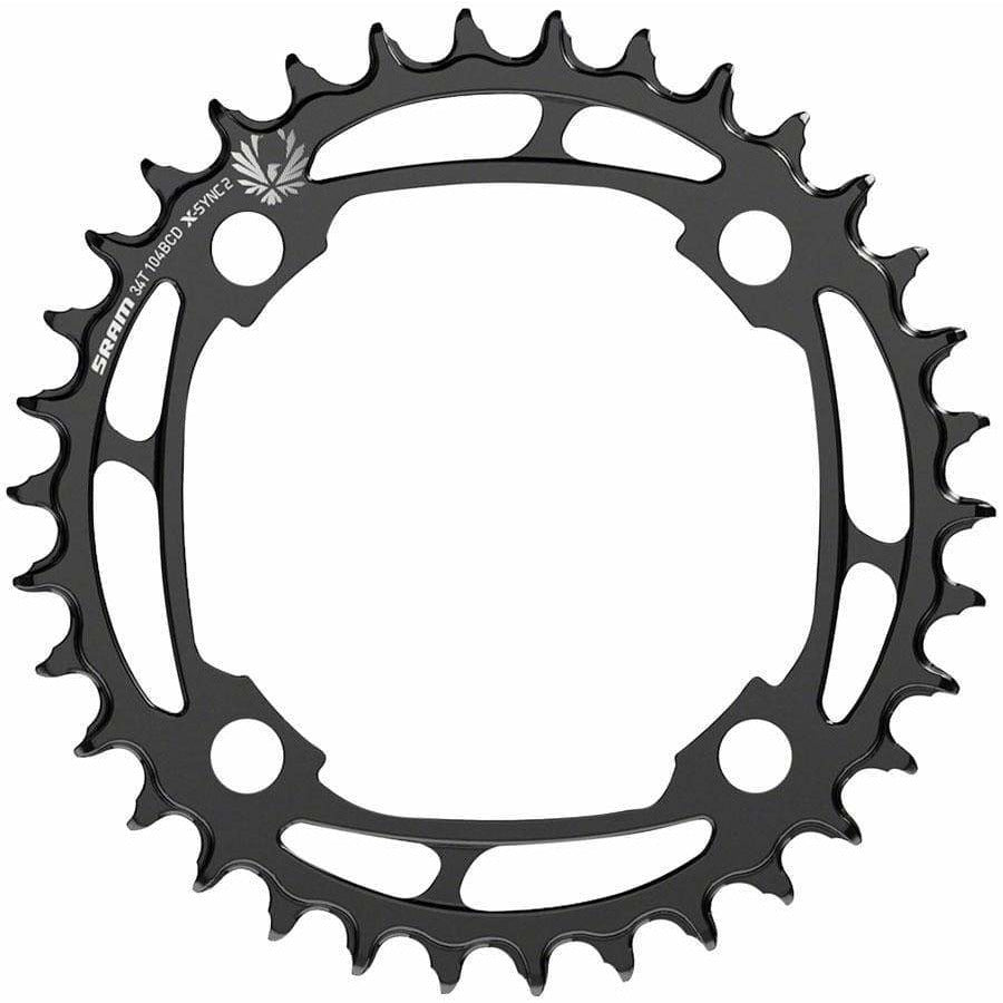 SRAM X-Sync 2 Steel Eagle Chainring - 34T, 104mm Bolt Circle Diameter