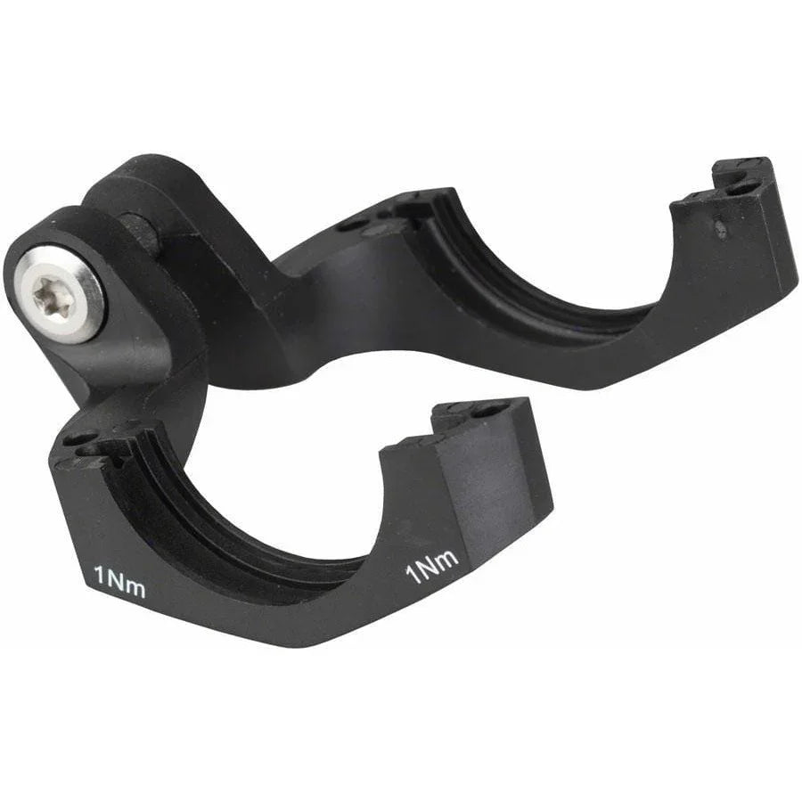 SUPERNOVA Supporto Fanale Bosch Nylon 2, Nero, Per Manubrio 31.8/35mm, Per Fari M99 E Mini 2