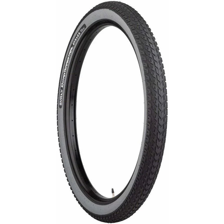 Surly ExtraTerrestrial Tire - 27.5 x 2.5, Tubeless, Folding/Slate, 60tpi