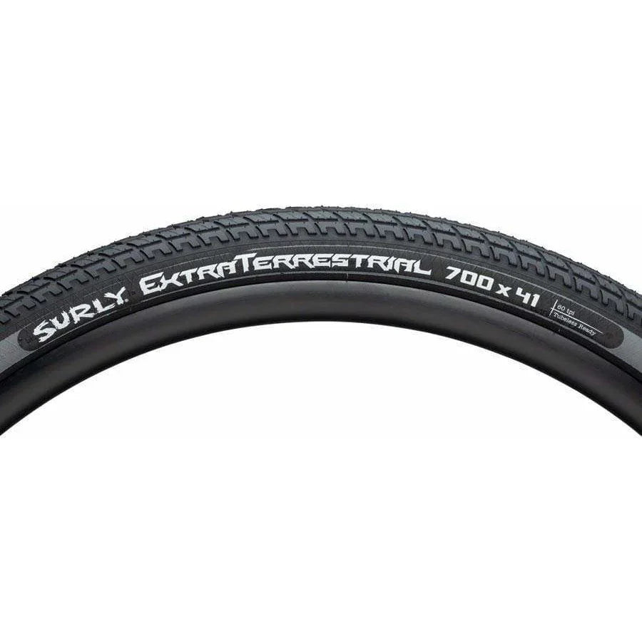 Surly ExtraTerrestrial Tire - 700 x 41, Tubeless, Folding/Slate, 60tpi