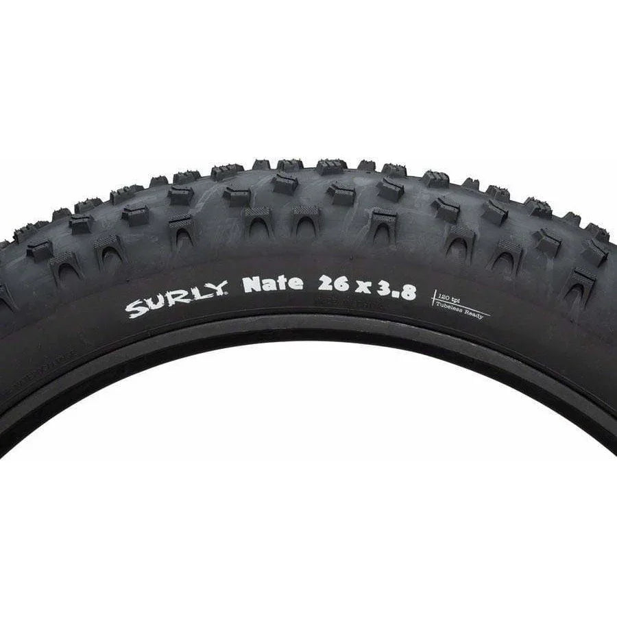 Surly Nate Tire - 26 x 3.8, Tubeless, Folding, 120tpi