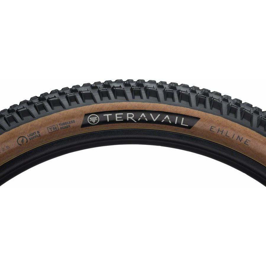 Teravail Ehline Tire - 27.5 x 2.5, Tubeless, Folding, Tan, Light and Supple