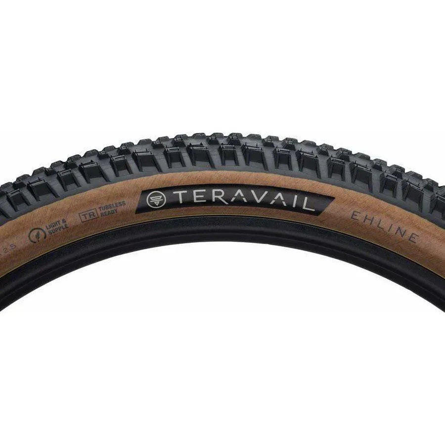 Teravail Ehline Tire - 27.5 x 2.5, Tubeless, Folding, Tan, Light and Supple
