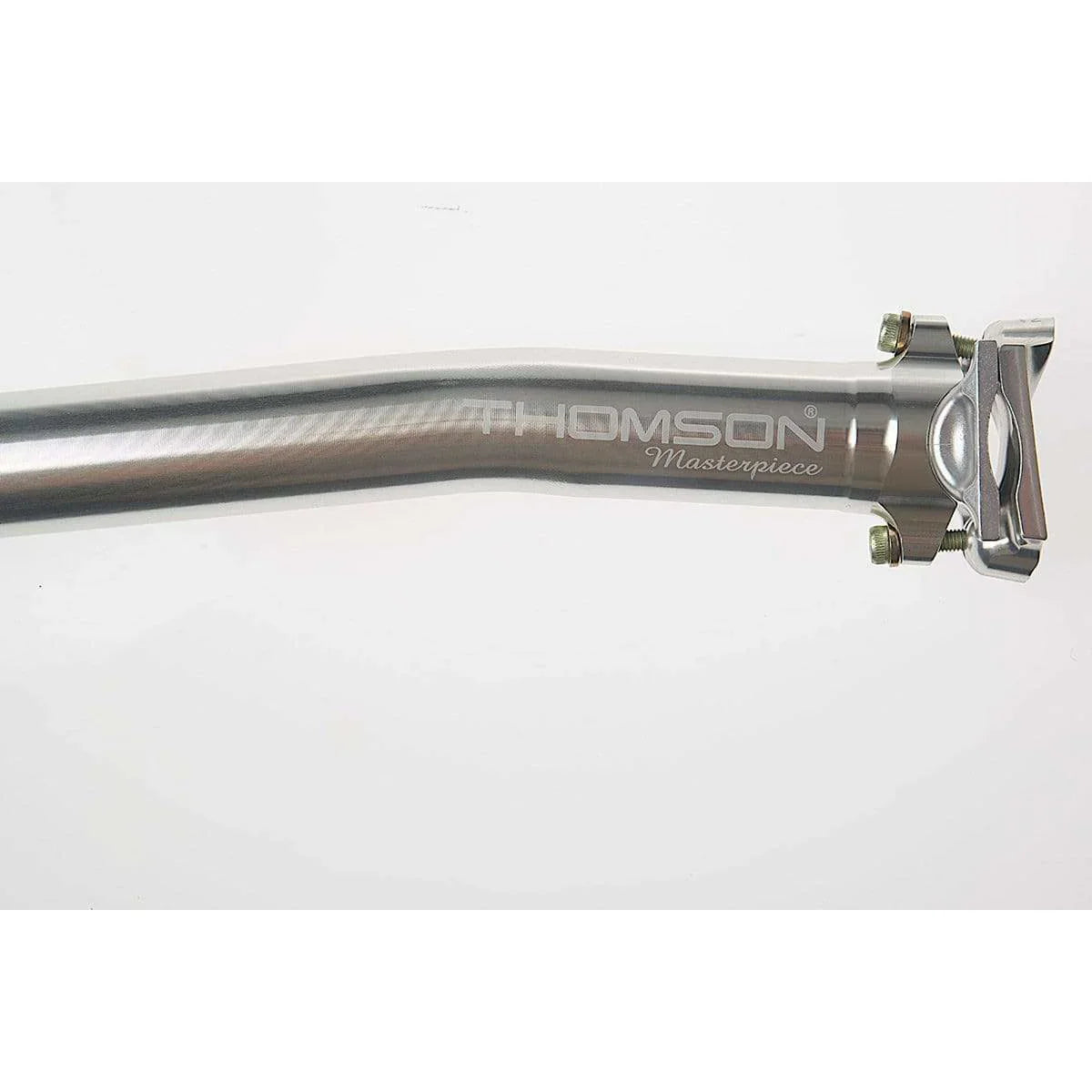 Thomson Masterpiece Setback Seatpost: 27.2 x 330mm - Silver