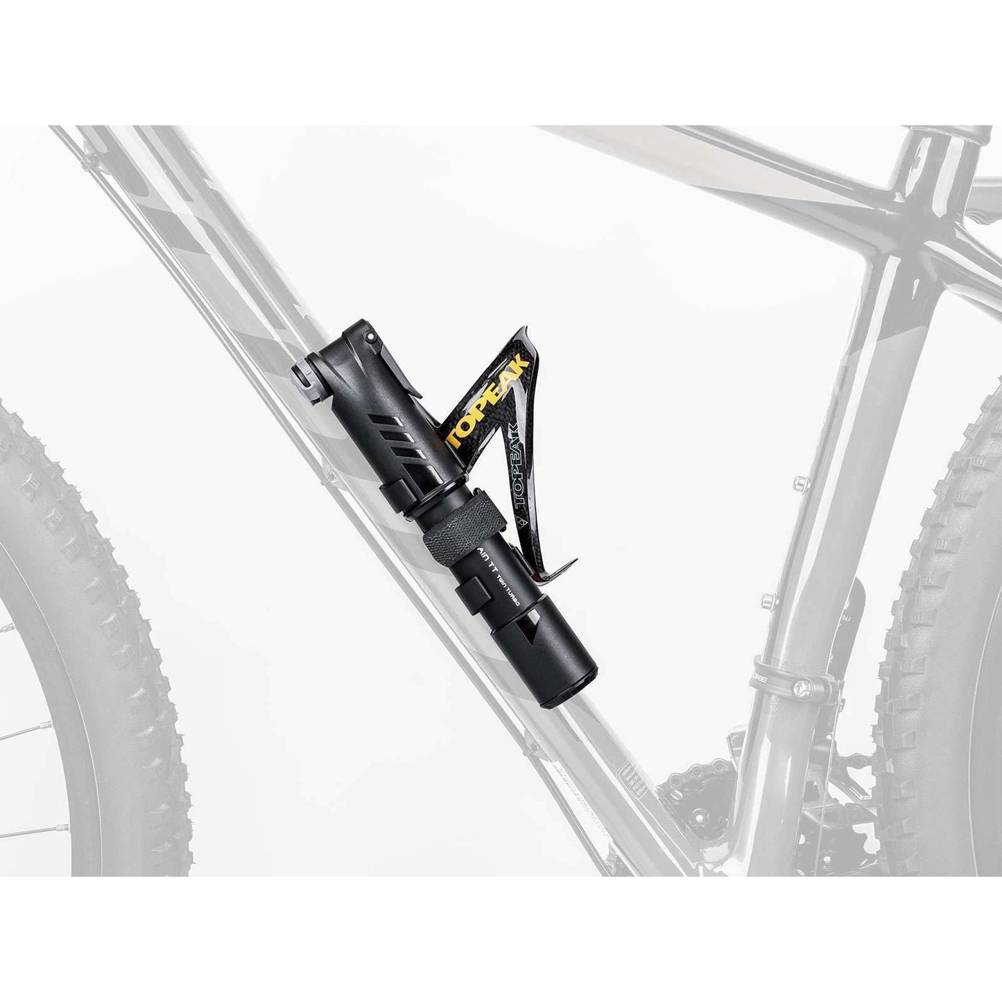 Topeak Mountain TT Twin Turbo Mini Bike Pump