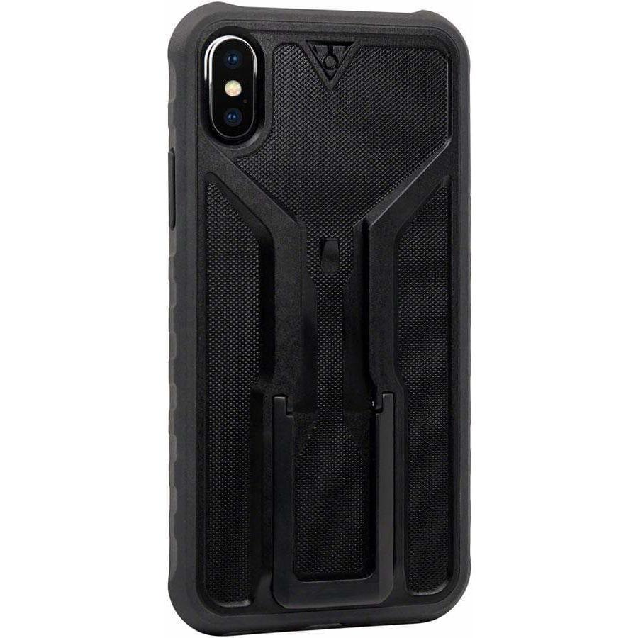 Topeak RideCase with RideCase Mount for iPhone X: Black/Gray
