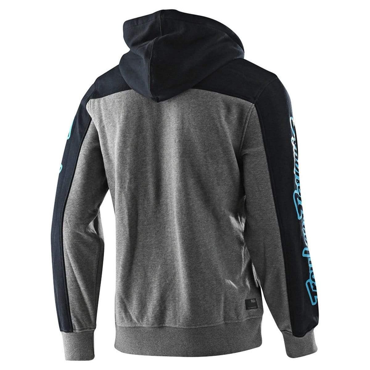 Troy Lee Block Signature Pullover Bike Hoodie - Gray