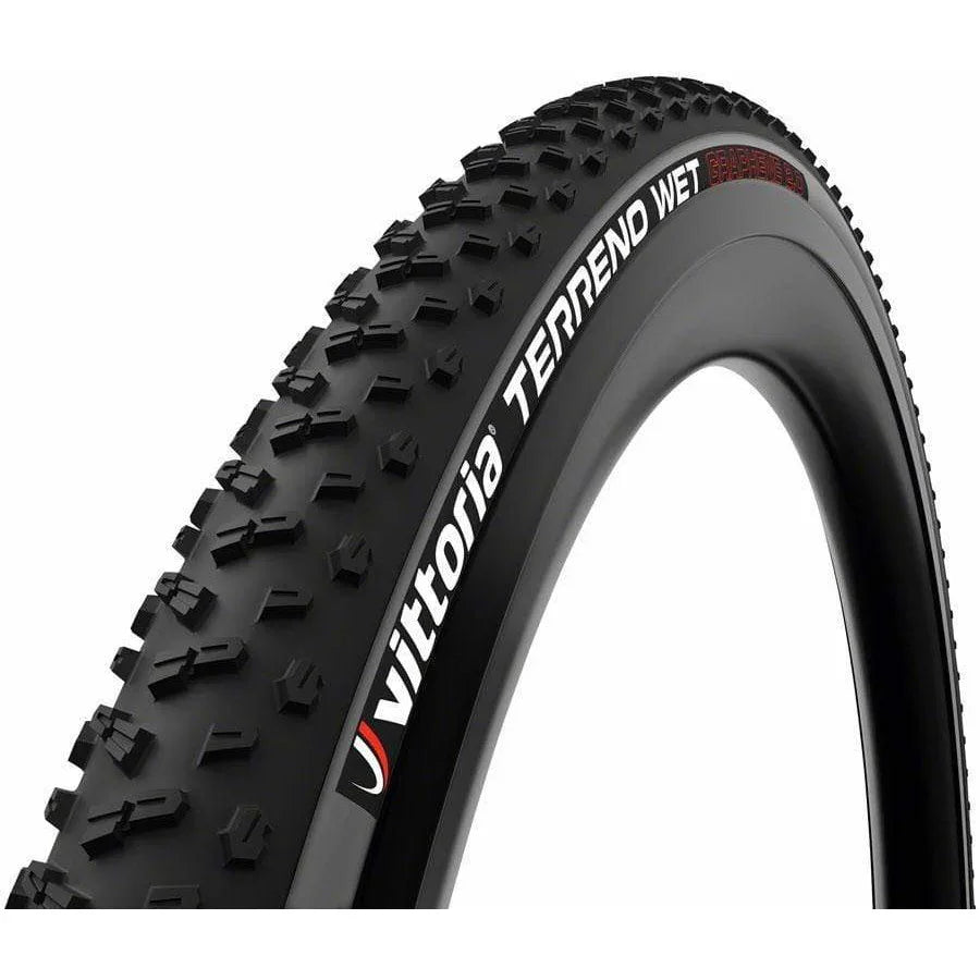 Vittoria Terreno WET G2.0 Tire - 700 x 33, Tubeless, Folding ,Black/Anthracite, 120tpi - Tires - Bicycle Warehouse