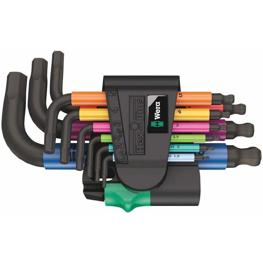 Wera 950/9 Hex-Plus Multicolour 2 Bike L-key Set - Metric