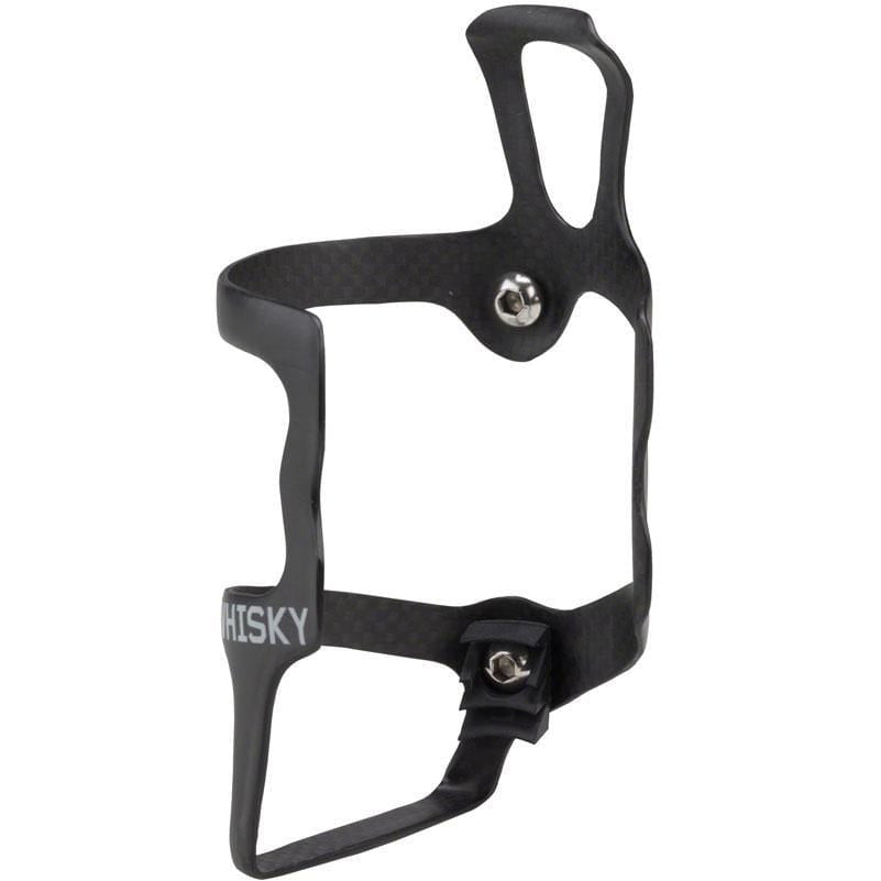Whisky Parts Co. WHISKY No.9 SER Carbon Bike Water Bottle Cage, Right Side UD: Matte Black