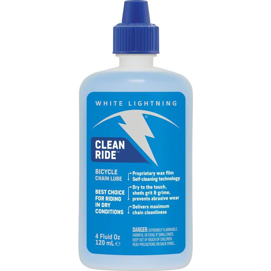 White Lightning Clean Ride Self-Cleaning Waxlube - 4 fl oz bottle