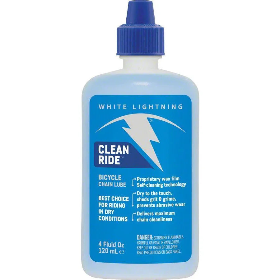 White Lightning Clean Ride Bike Chain Wax Lube - 4 fl oz