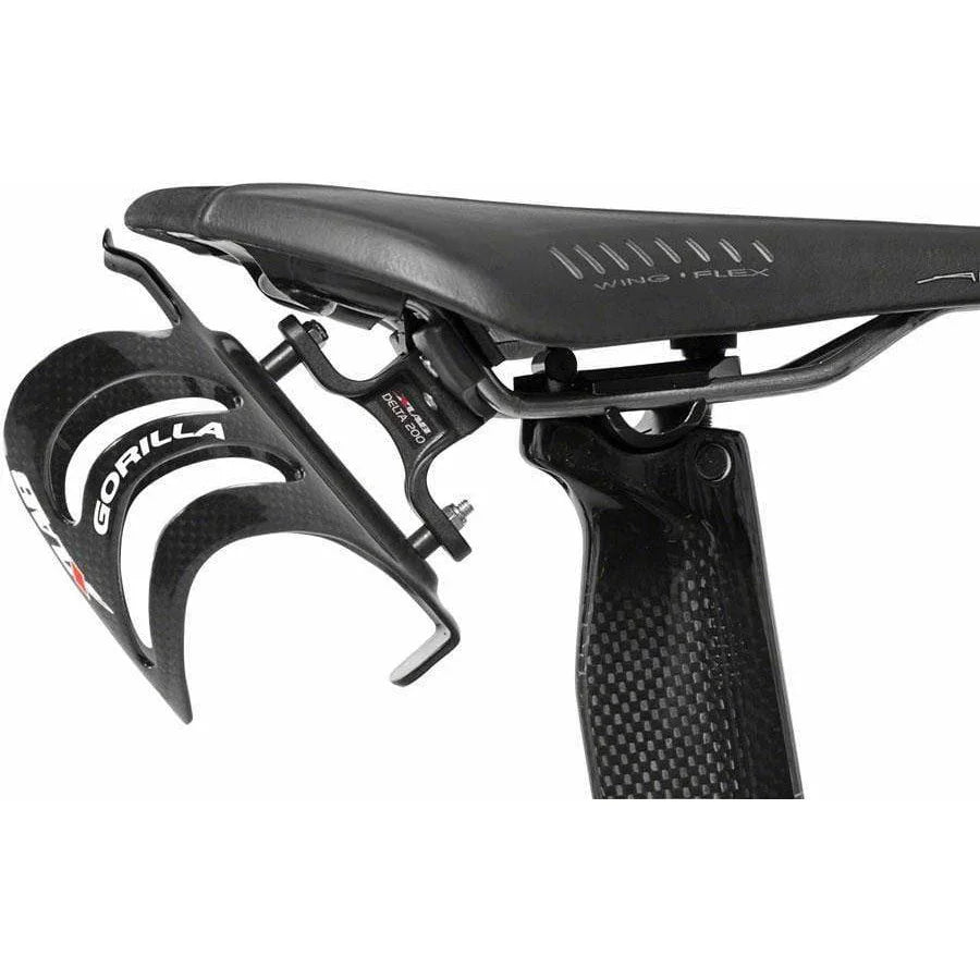 XLAB Delta 200 Rear Bike Water Bottle Cage: Black