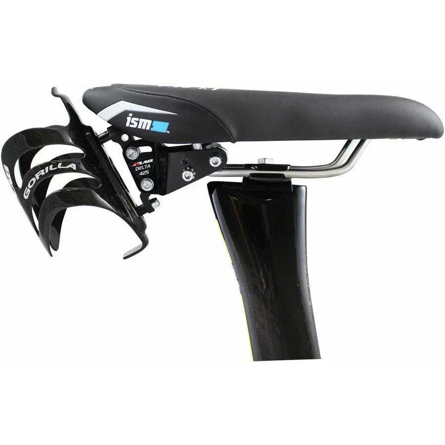 XLAB Delta 425 Alloy Saddle Mount: Black