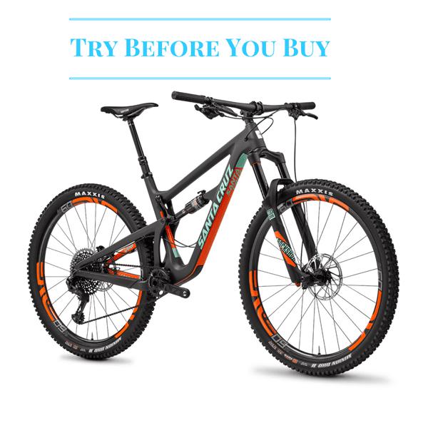 TRY BEFORE YOU BUY - DEMOS - Bicycle Warehouse