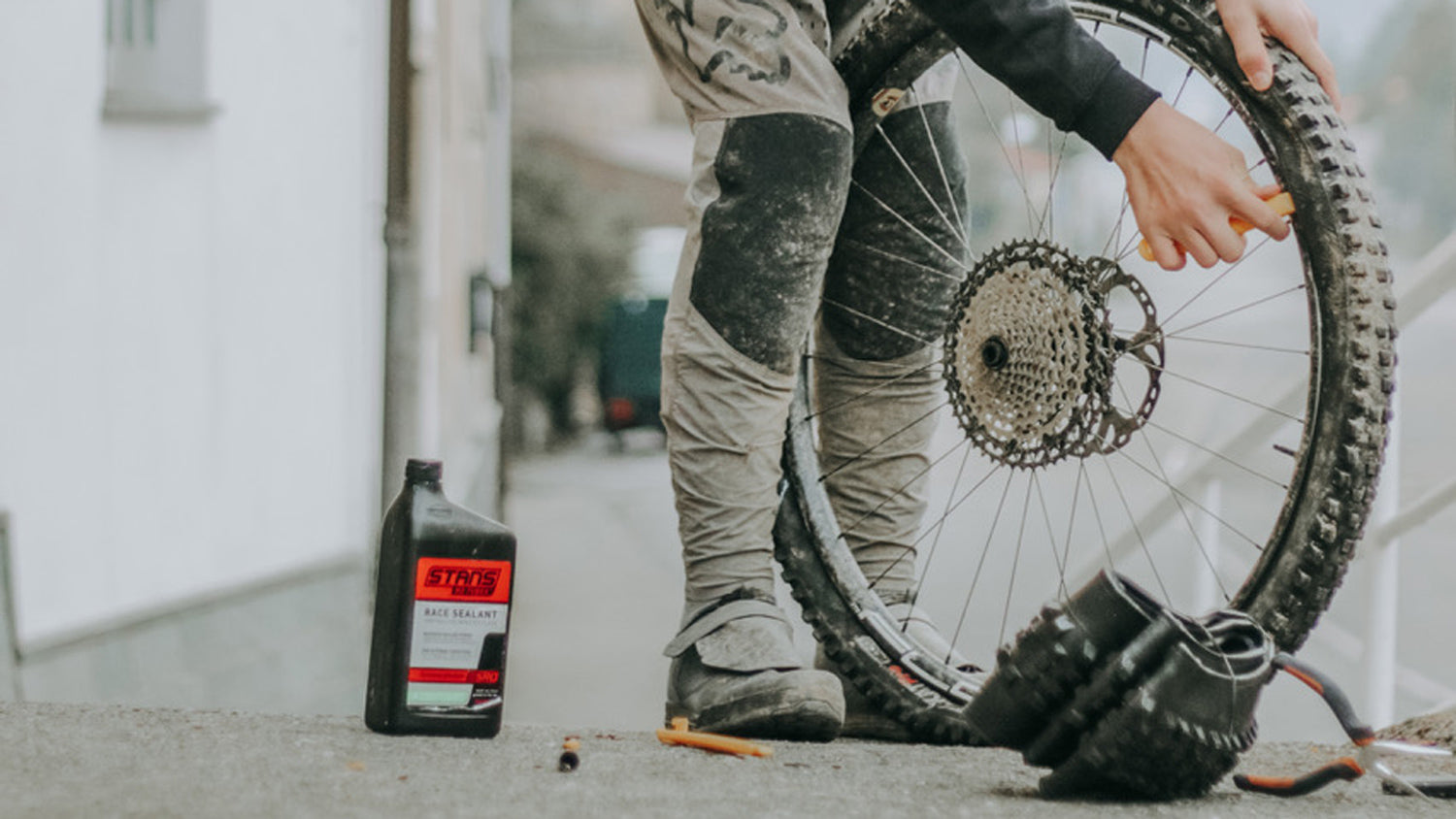 How to Install Tubeless Mountain Bike Tires
