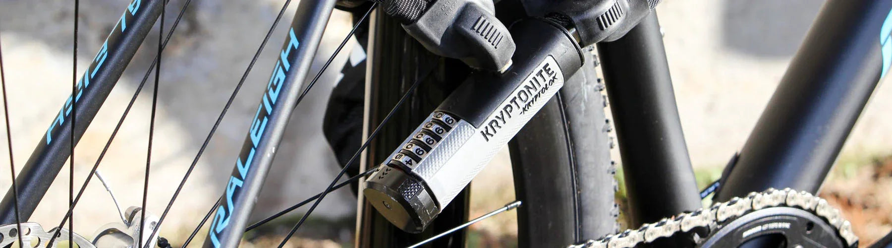 Combination bicycle locks