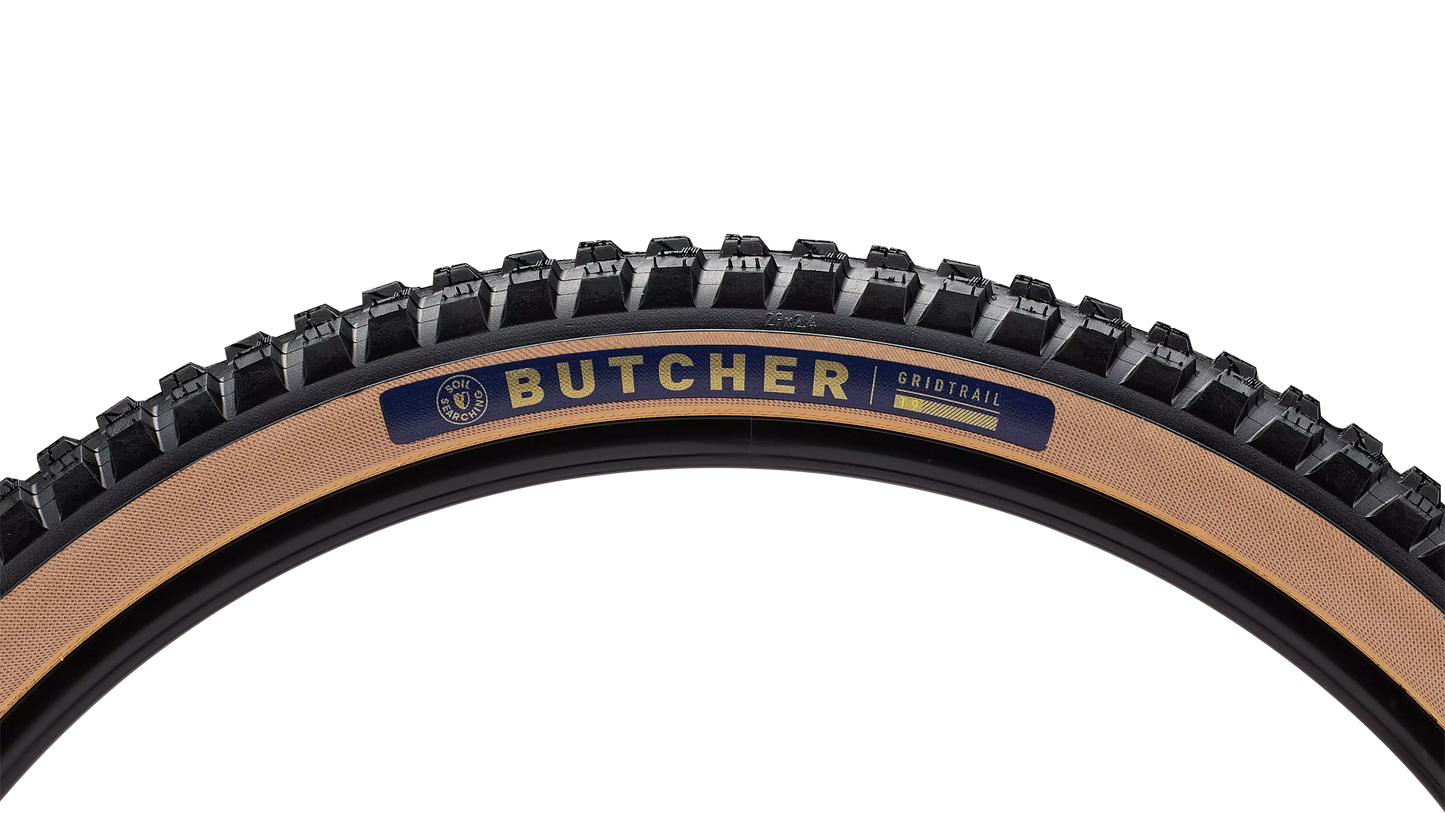 Butcher Grid Trail T9 TLR Soil Searching Tan Trail Tire - 29 x 2.4"