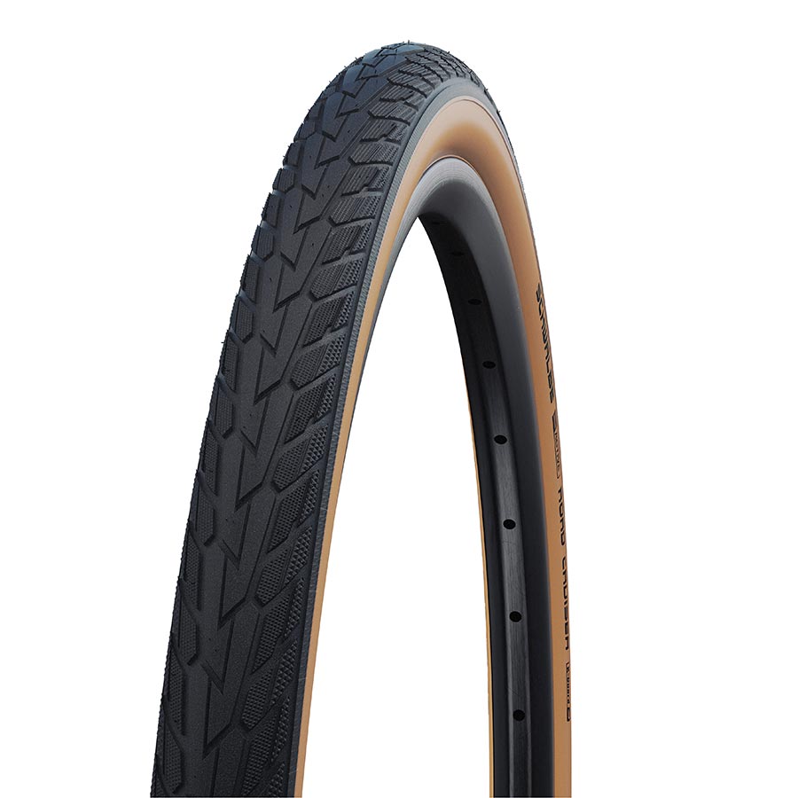 Road Cruiser Mountain Tire 27x1-1/4 Wire GreenCompound K-Guard 50TPI Black - Bicycle Warehouse