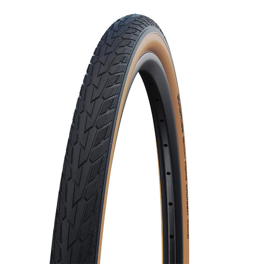 Road Cruiser Mountain Tire 27x1-1/4 Wire GreenCompound K-Guard 50TPI Black - Bicycle Warehouse