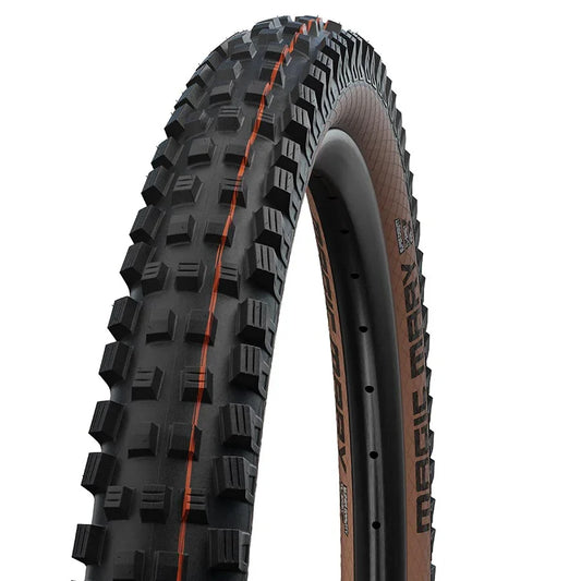 Magic Mary Tire - 29 x 2.4 Tubeless Folding BLK/Bronze Evolution Line Super Gravity Addix Soft - Bicycle Warehouse