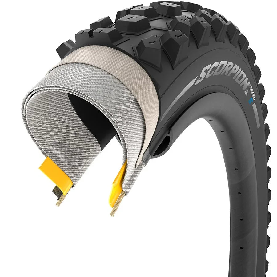 Scorpion Enduro S Tire - 27.5 x 2.4 Tubeless Folding BLK ProWall SmartGrip Gravity - Bicycle Warehouse