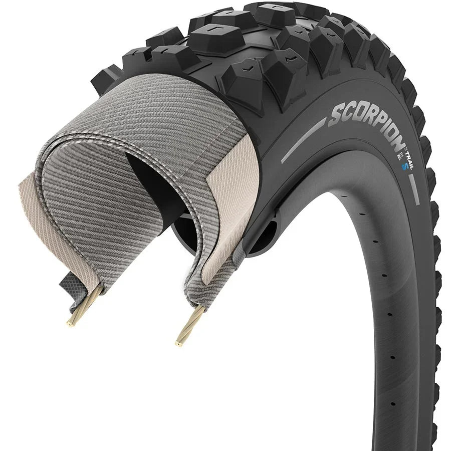 Scorpion Trail S Tire - 29 x 2.4 Tubeless Folding BLK ProWall SmartGrip - Bicycle Warehouse