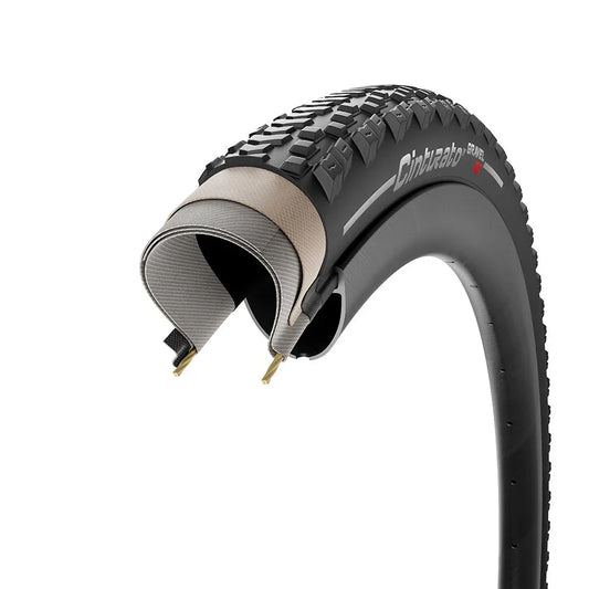 Cinturato Gravel RC Tire - 700 x 45 Tubeless Folding Black - Bicycle Warehouse