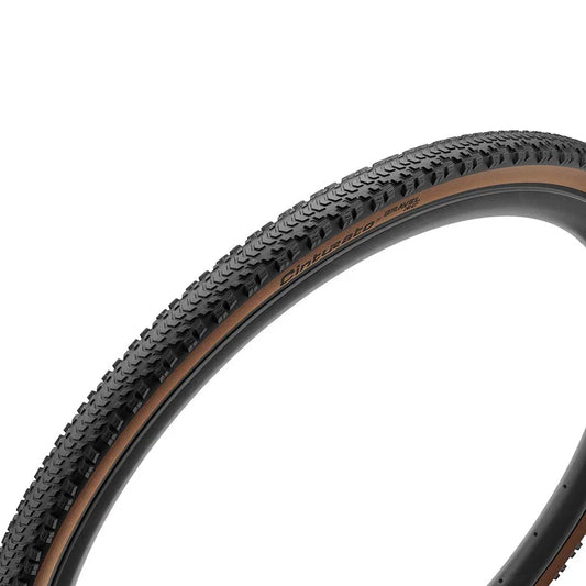 Cinturato Gravel RC Tire - 700 x 35 Tubeless Folding Tan - Bicycle Warehouse