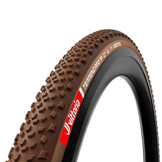 Terreno Pro T60 Gravel Tire 700x40C Folding Tubeless Ready Brown - Bicycle Warehouse