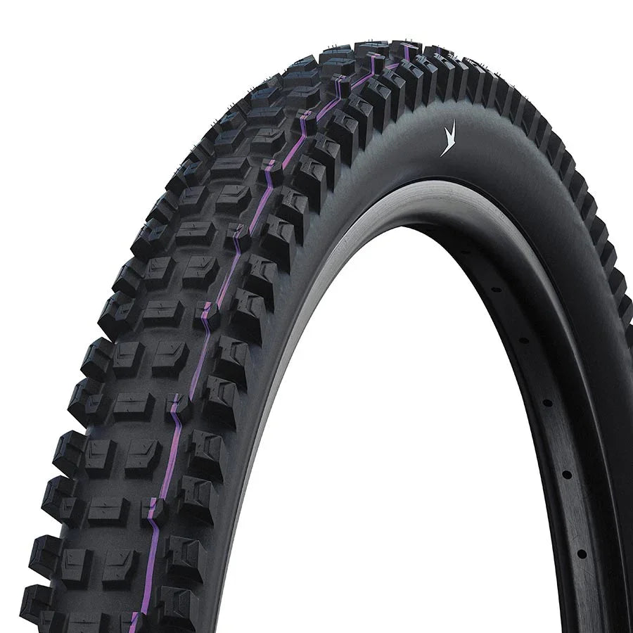 Albert Gravity Pro Mountain Tire 29"x2.60 Folding Tubeless Ready Addix Ultra Soft Radial 67TPI Black - Bicycle Warehouse