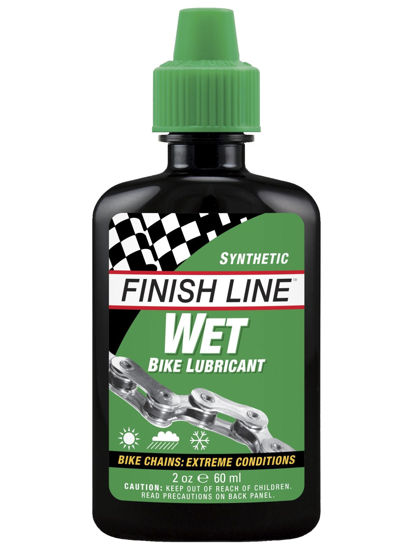 Finish Line Lubricant Wet Bottle 2oz - Bicycle Warehouse