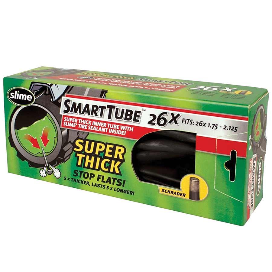 Thick Smart Tube - 26 x 1.75 - 2.125 Schrader Valve - Bicycle Warehouse