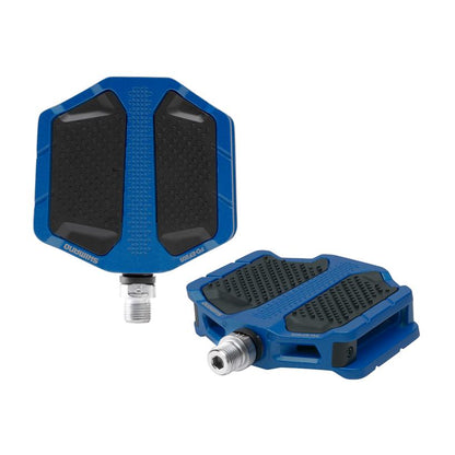 Shimano PD-EF205 Flat Bike Pedals with Friction Plate - Pedals - Bicycle Warehouse