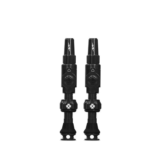 Big Bore Lite Tubeless Valve Stems - Medium 35mm Black - Bicycle Warehouse