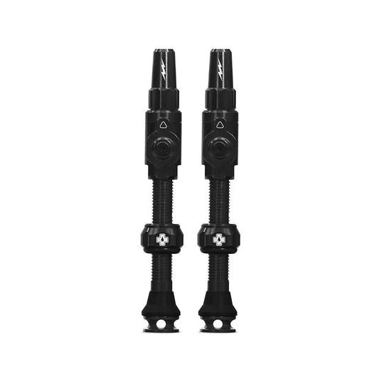 Big Bore Lite Tubeless Valve Stems - Large 45mm Black - Bicycle Warehouse