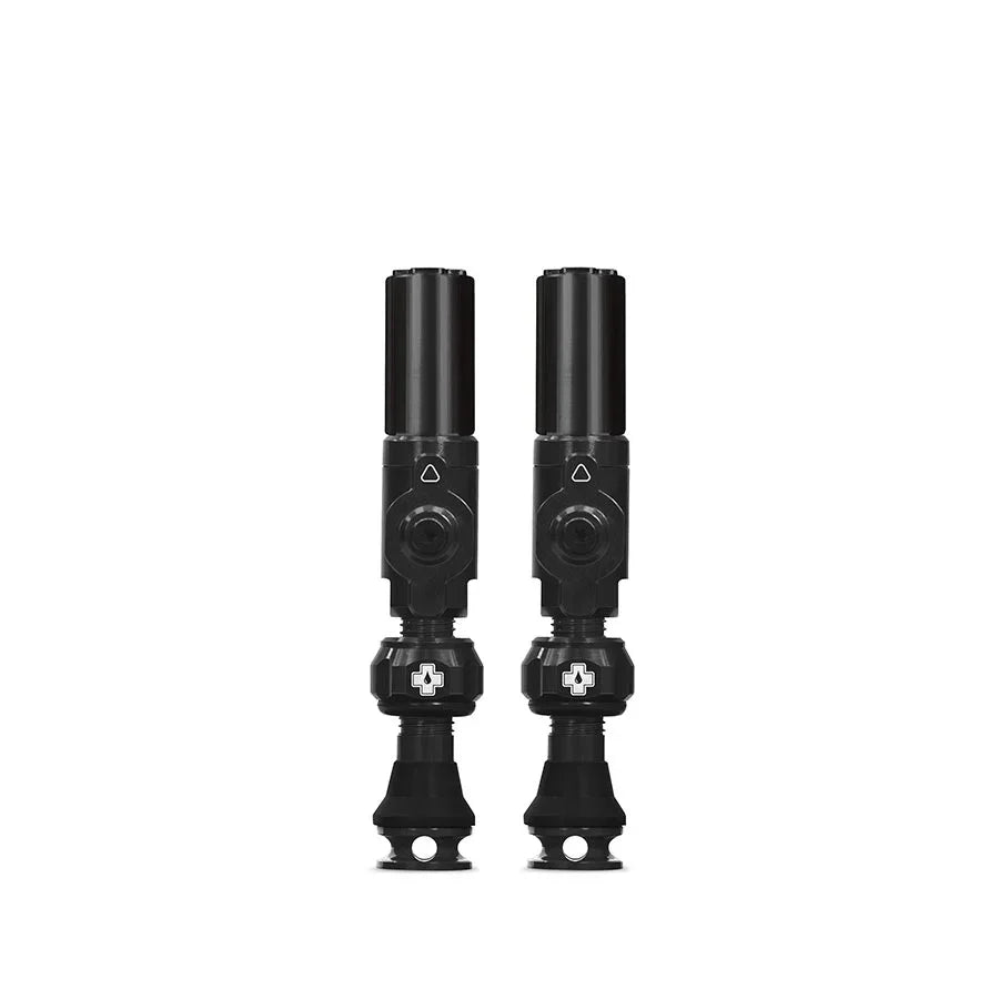 Big Bore Hybrid Tubeless Valve Stems - Small 30mm Black - Bicycle Warehouse