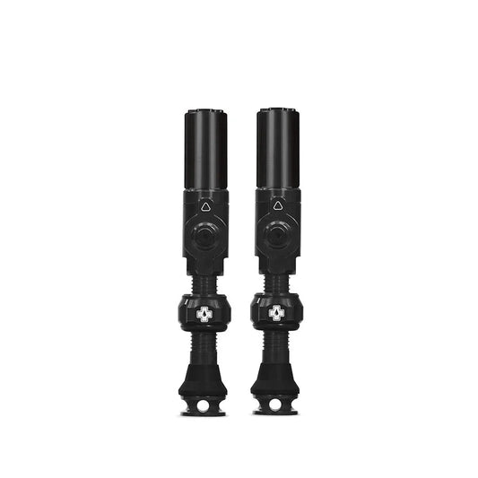 Big Bore Hybrid Tubeless Valve Stems - Medium 35mm Black - Bicycle Warehouse