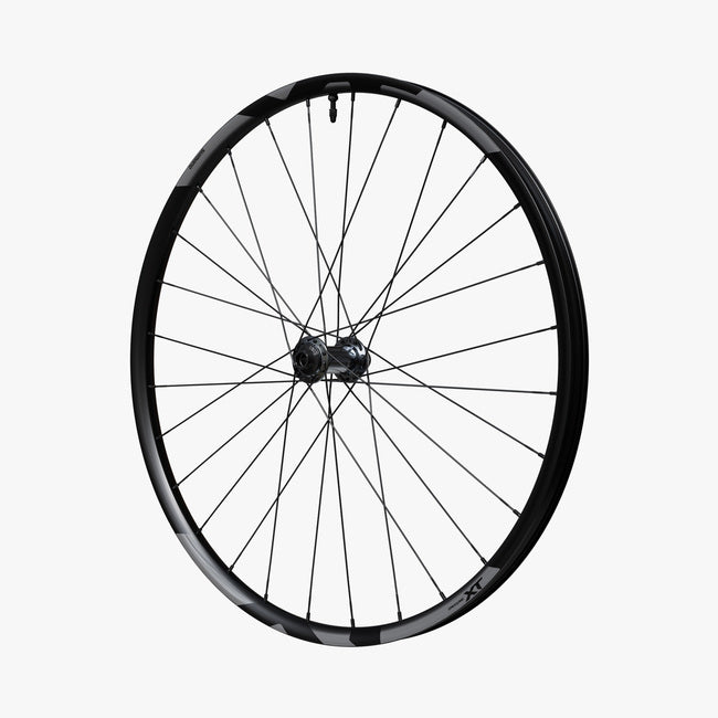 WHEEL, WH-M8200-B-29, DEORE XT, FRONT, RIM:29, 28H, F:15MM E-THRU TUBELESS OLD:110MM, W/TUBELESS TAPE, FOR CENTERLOCK DISC
