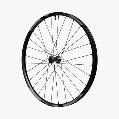 WHEEL, WH-M8200-B-29, DEORE XT, FRONT, RIM:29, 28H, F:15MM E-THRU TUBELESS OLD:110MM, W/TUBELESS TAPE, FOR CENTERLOCK DISC