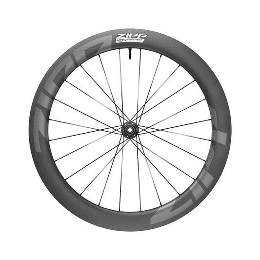 Zipp 404 Firecrest Carbon Front Wheel - 700 12 X 100mm Center-Lock Tubeless BLK A1 - Bicycle Warehouse