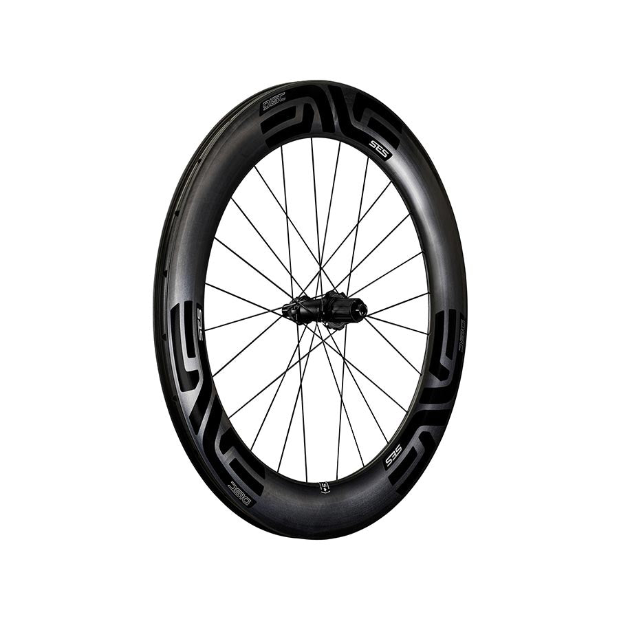SES 7.8 Rear Wheel - 700 12 x 142 Center-Lock HG 11 Road Innerdrive 60pt BLK - Bicycle Warehouse