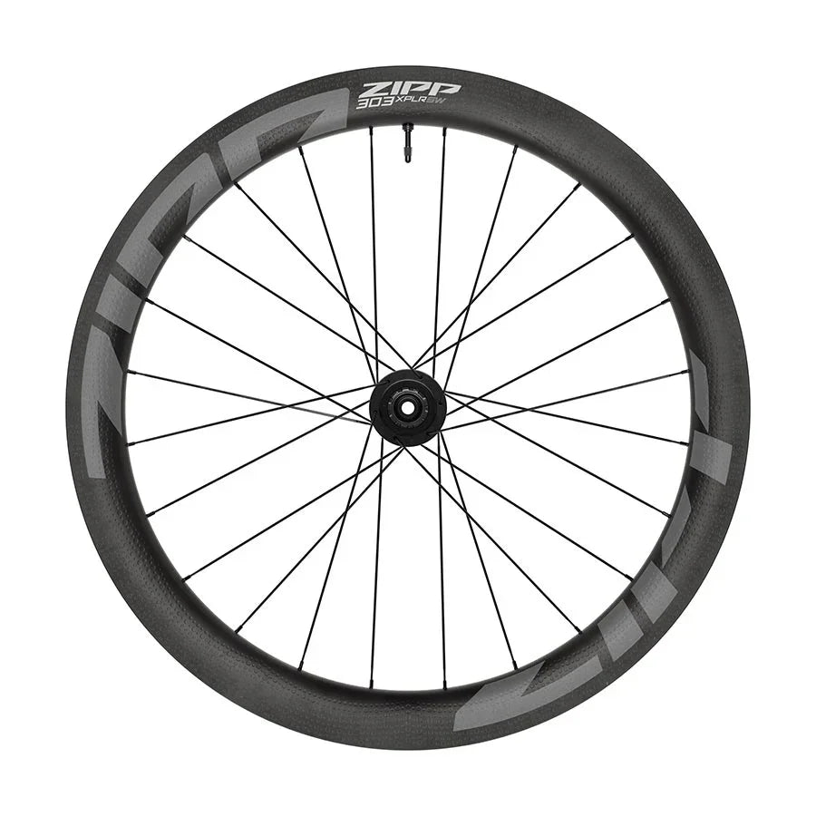 Zipp 303 XPLR SW Rear Wheel - 700 12 x 142mm Center-Lock Carbon BLK HG11 Road 24H A1 - Bicycle Warehouse