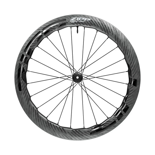 Zipp Speed Weaponry Zipp 454 NSW Front Wheel - 700 12 x 100mm Center-Lock Tubeless Carbon C1 - Bicycle Warehouse
