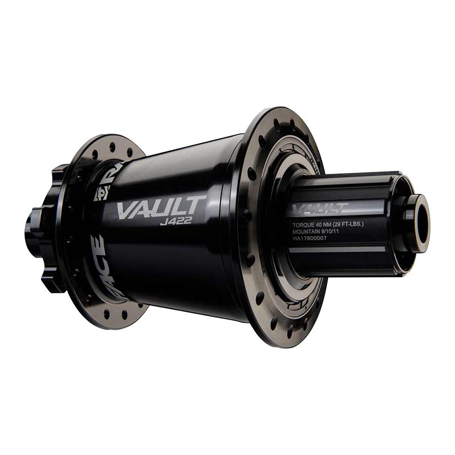 RaceFace Vault J-Bend 424 Rear Hub - 12 x 148mm 6-Bolt XD Black 32H - Bicycle Warehouse
