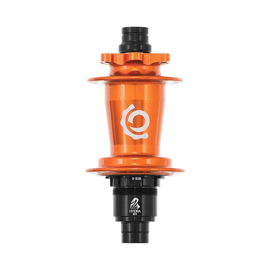 Hydra Classic Rear Hub - 12 x 148mm 6-Bolt Micro Spline Orange 32H - Bicycle Warehouse